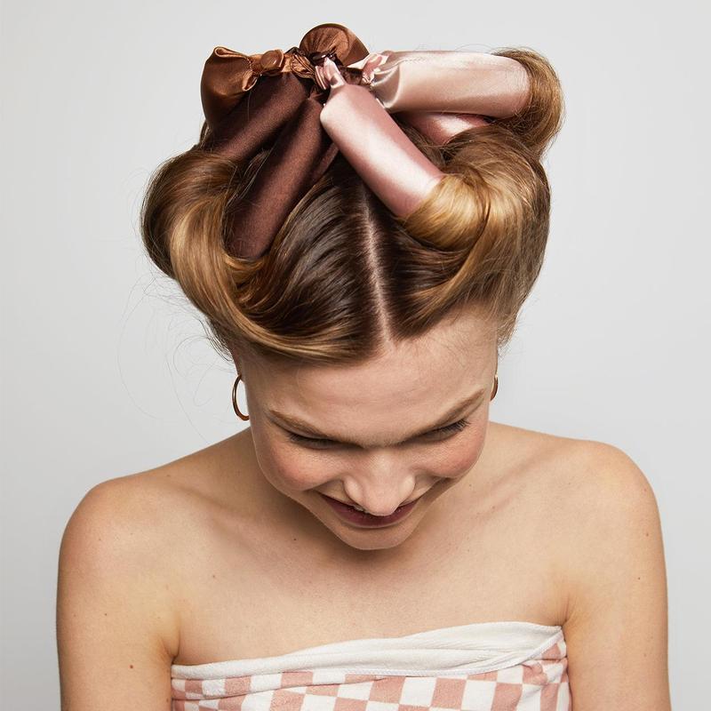 Exfora™ Satin Heatless Curling Rods